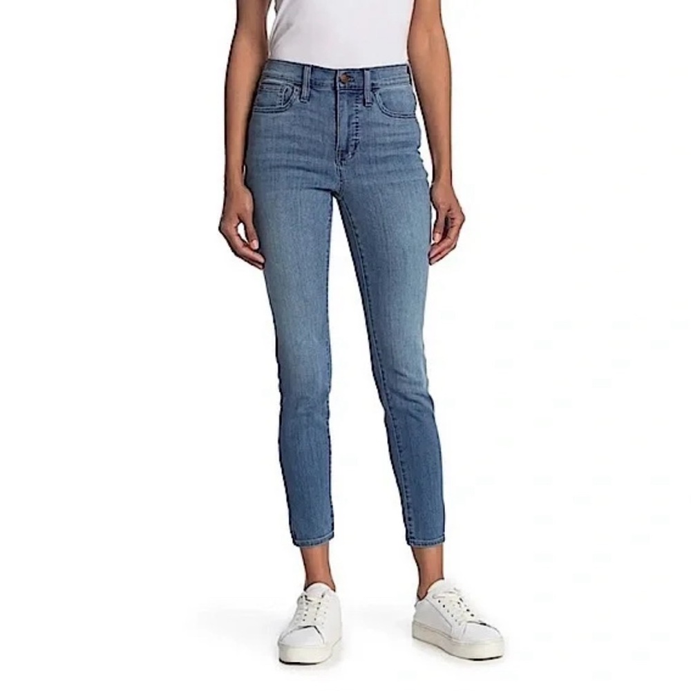 NWOT Madewell 9” Mid Rise Skinny Crop Jeans Stinson Wash Size 31